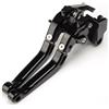SDCDKLPEPT Leva del freno della frizione Per Benelli Per Leoncino 500 Per 250 2019 2020 2021 2022 Leve Freno Frizione Moto Estensibili Pieghevoli Regolabili(Black)
