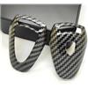 CRRYUQWWM Custodia Protettiva Per Chiave Auto Shell Per Porsche 911 997 Per Cayman Per Boxster 987 2005 2006 2007 2008(Gloss Carbon fiber)