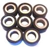 Generico Kit 8 Rulli Variatore 20 X 12mm 12 gr Per VP X-City 250 2007 2008 2009 2010 2011 2012 2013 2014 2015 / YP 250R X-MAX 250 2010 2011 2012 2013 2014 2015 2016