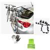 CLICK & GO COMPATIBILE CON DACIA Duster III 5P per anno 18 in poi X PORTABICI POSTERIORE PER AUTO PORTA BICICLETTE PER BAULE COFANO SUPPORTO PER 3 BICI REGOLABILE MAX 45KG