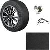 MOTO SPORT MONDO CALZE DA NEVE PER PNEUMATICO 215/60R17 RUOTA CERCHIONE 17 (17144) TAGLIA XL COPPIA DI CALZE DA NEVE PER AUTO OMOLOGATE CERTIFICATE ADATTE A TUTTI I VEICOLI CALZA NEVE PER RUOTE GOMME SU GHIACCIO