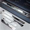 DADYM Protezione Battitacco per VW Golf 7 7.5 8 MK7 MK8 R 2020 Acciaio Inox,Protezione Antigraffio per Pedale Adesivo Trim Antiscivolo Plates Anti-Graffio Scuff Adesivi Decorativi,A