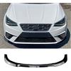 CLoxks Auto Paraurti Anteriore Spoiler Labbro Inferiore Splitter Lama Per Seat Ibiza MK5 Standard/FR 2018-2023 Accessori di Modifica Auto,A Glossy Black