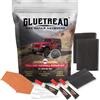 GLUETREAD MORE TREAD MORE TRACTION GlueTread, kit di riparazione pneumatici 4 x 4, kit di riparazione pneumatici laterali per veicoli fuoristrada 4x4, formula in gomma migliorata, nessun acceleratore necessario, tempo di asciugatura 10