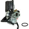 NC Peugeot Trekker carburatore per tutti a 50 cc NC 14194 stato Carbu origine nuovo tipo, ø 16 mm con starter automatico per 2 motore tempo. Il carburatore è previsto per la lubrificazione séparé. consegnato conforme alla foto.