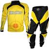 WinNet Completo Tuta da Moto Cross Enduro Quad per Adulto Maglia + Pantalone