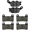 AHL 3 paia Pastiglie Freno Anteriore e Posteriore Compatibile con Honda CBR 600 RR CBR600RR 2005-2013 CBR 1000 RR CBR1000RR 2004-2013