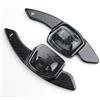 AXTAZS Compatibile con per Golf 8 MK8 per GTI per R Line per CC 2020 2021 2022 2023 Auto Paddle Extender Volante in Fibra di Carbonio Paddle Shift Palette del Cambio(Black)