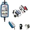 farbrothersonline COMPATIBILE CON HONDA TRANSALP XL 700V ABS CARICA BATTERIA E MANTENITORE AUTOMATICO PER MOTO SCOOTER AUTO CAMPER QUAD JET SKI 1 DUO 4 STEPS PIOMBO LITIO,AGM,GEL,MF,WET