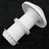 pro-Styling design for perfection Camino da tetto, ventilatore a fungo, per roulotte, camper, caravan, 70°, bianco (ZA)