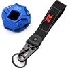 NSADDKF Custodia Chiave per Moto Cover Per Suzuki GSXR 600 750 1000 GSXR750 GSXR1000 GSX-R Accessori Moto Guscio Chiave In Alluminio Protettivo Portachiavi(M-1)