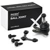 RIDEX 2462S0040 Testina braccio oscillante Anteriore Destra con dado Compatibilità con VW POLO 6N2