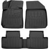 SCOUTT Tappetini Auto in Gomma Su Misura per Peugeot 308 2014-2021, Set da 4 Pezzi, Tappeti 3D Design con Bordo Alto, Inodore, Qualità Premium