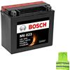 CLICK & GO COMPATIBILE CON HARLEY DAVIDSON FLSTN Heritage Softail Nostalgia 1340 dal 1993 al 1995 BATTERIA BOSCH YTX20L-BS M60230 BATTERIE 18AH AMPERE 12V PRONTA PER L'UTILIZZO GIA' CARICA 175X87X155MM
