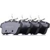 RIDEX 402B0543 Set d'assale Kit pastiglie freni Posteriore con accessori con bulloni pinza freno Compatibilità con PEUGEOT 3008 0U