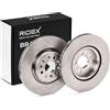 RIDEX 82B3331 2x Disco freno Anteriore senza cuscinetto ruota senza anello sensore ABS Compatibilità con MASERATI GHIBLI III M157