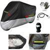 MOTO SPORT MONDO TELO COPRIMOTO PER MOTO SCOOTER MAXISCOOTER MAXIMOTO COMPATIBILE CON BMW R 1150 RT TAGLIA XXL 296x105x127cm COPERTURA IMPERMEABILE FELPATO COVER PVC SOLE PIOGGIA CAPPOTTA 250GR