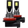 Qiaohome 2 Pezzi Auto H11 H8 H9 COB 60W 6000K LED Fendinebbia Sostituire Il Kit Alogeno Bianca