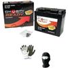 MOTO SPORT MONDO COMPATIBILE CON YAMAHA FZ6 Fazer, Abs, S2 (RJ07/RJ14) 600 2004-2008 BATTERIA GIA' PRONTA CARICA SIGILLATA OKYAMI OT12B-BSR BATTERIE ATTIVE 10 AH AMPERE 12 VOLT 150X70X130 MM