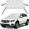 LULUETPUE Windshield Cover, Windshield Snow Cover 4 strati (170 x 150 cm)