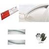 farbrothersonline COMPATIBILE CON Opel Meriva A 5P 03-10 (19537) DEFLETTORI ARIA PER FINESTRINI AUTO ANTERIORI PARAVENTO PARACQUA PIOGGIA SOLE PROTEZIONE ANTIVENTO PER VETRO
