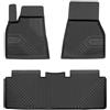 MOTOS Tappetini in gomma per auto adatto per Tesla Model S 2012-2021 Migliorate il vostro comfort di viaggio con il tappetino antiscivolo per auto No.77