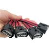 JHCKYMMYTBD 4 connettori a bobina di accensione compatibili con Toyota Camry Corolla Highlander, Scion tC, Sienna - Sostituire 90980-11885 bobina di accensione connettore femmina cablaggio treccia