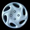 Rixto Kit di 4 copricerchi compatibili con PEUGEOT 206/106 / 306/406 / 806 / Ranch/Bipper - diametro 14