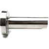 EKEGUY Terminali scarico per auto Silenziatore Di Scarico Universale Regolabile 85mm 3.5 /98mm 4'' /110mm 4.5'' Per Auto In Acciaio Cromato Tubo Scarico Auto (Color : 85mm)