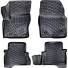fussmattenprofi.com Fussmattenprofi Tappetini Auto Gomma per Ford C-Max (1ª Generazione) 2003-2010 - Su Misura, Antiscivolo, Inodore - Tappetino Auto Set Completo per Interni Auto