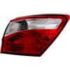 EASYSHOP24H Faro Fanale Fanalino Posteriore Esterno DX Compatibile Per Qashqai J10 +2 Restyling da 2010 al 2013 Stop Gruppo Ottico Destro Lato Passeggero LED