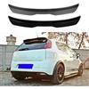 VELUNE Spoiler sul tetto posteriore per auto in ABS per Fiat Grande Punto Abarth 2007 2008 2009 2010, splitter per ala del bagagliaio di coda automatico, estensione dello spoiler di coda