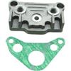 JHENSH Piastra adattatore radiatore olio motore per Pit Dirt Bike 125cc 140cc