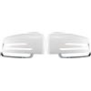 MEXWLOP Coppia di copri specchietti retrovisori laterali for auto, lato conducente e passeggero, di ricambio, bianchi, for Mercedes, for Benz, Classe A W176 Classe B Classe C Copri specchietti Copertu