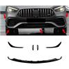 PHFYFC 5 pezzi paraurti anteriore auto labbro compatibile for Mercedes Benz GLA Classe H247 GLA200 GLA35 GLA45 AMG 2020 2021 2022 2023 spoiler splitter body kit diffusore