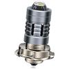 Ruiandsion P26S Lampadina LED Moto Faro Bianco AC 12-36V / DC 12-80V Super Luminoso 3000LM Lampadina LED con Lente Proiettore per Moto Faro, Non polarità, Confezione da 1