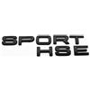 LOTOAK Nero opaco SPORT HSE Car Rear Trunk Lettere Emblemi Distintivi Decal Sticker Compatibile for Discovery Range Rover