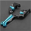 LIJUNSHANI Joystick Con Impugnatura Per CFM&OTO CF MOTO 675NK 675 NK NK675 Leve Freno Frizione Maniglia(Ice Blue3)