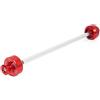 RockMute Bobine per braccio oscillante posteriore, slitte per forcella per Yamaha MT-07 FZ-07 XSR700 2014-2020, supporto per moto con viti a vite, protezione antiurto (Rosso)