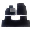 ASC Tappetini Auto Compatibili con Renault Scenic IV/Grand Scenic 2017>09.2022 in Moquette Nera, Bordo Antiscivolo, Battitacco in Gomma