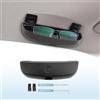 Coleya Custodie Occhiali Compatibile con Ford Puma MK2 ST Line X 2020-2025, Porta Occhiali per Auto, Supporti per Occhiali da Sole, Scatola Occhiali da Ford Puma Accessori (Nero)
