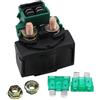 CIQICLVI Moto Relè di Avviamento Solenoide Interruttore Elettrico per Hon&da GL1100 WING 1980-1982 per Hon&da VT500C per Kawa&saki Ni&nja ZX11 Relè Relay