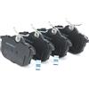 RIDEX 402B0040 Set d'assale Kit pastiglie freni Posteriore con molla con lamierino anticigolío Compatibilità con FORD Focus II Hatchback DA, HCP, DP