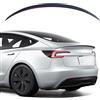 TOPABYTE Vera Fibra di Carbonio Spoiler per Tesla Model 3 Highland 2026-2024 Labbro Posteriore Spoiler del Tronco Spoiler di Coda Ala Performance (Fibra di Carbonio Opaca)