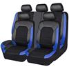 SNMRX Auto Set Coprisedili per Peugeot 3008 II SUV 3008GT/GT Pack 2016-2023 2024, Comfort Copertura Sedile Traspirante Copri Sedile Protezione Sedile Interni Accessori,Blue-5seats
