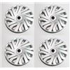 Generico SET 4 COPRICERCHI COPPA RUOTA COPRIRUOTA BORCHIE CERCHIO Diametro 14 Specifiche per C1 - NEMO - 451/14-21004