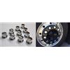 24/7Auto 30 pezzi cromo plastica ruota 33mm dado bulloni tappi copre camion camion rimorchio
