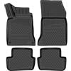 ELEMENT Set di Tappetini Auto in Gomma TPE 3D per Mercedes-Benz Classe B | W247 | 2018-2025 | 100% adatti perfettamente, Gomma Auto Robusti, Tappetini Universali
