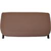 Kuiofek Parti per Auto Interni per BMW Serie 5 F07 F10 F11 520 523 525 528 530 535GT Pannello Posteriore del Sedile Auto in Pelle Tasca Portaoggetti Copertura(Brown)