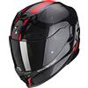 SCORPION EXO-520 AIR predisposto per comunicazione bluetooth LATEN Black-Red XS